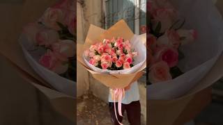 Сборка букета местных роз 🌸 Local roses collection