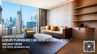 Luxury Furnished 1 BR|Burj Khalifa View|Vacant Now