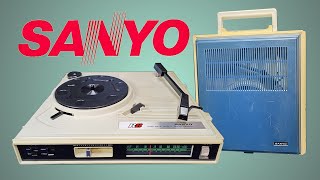 Uncovering the Beauty of a Vintage Sanyo PG-R8 Radio Phonograph || Serial No. 8014969