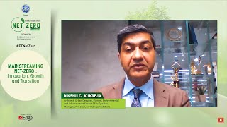 Dikshu C. Kukreja | Achieving Net Zero in Infrastructure |  Economic Times Net Zero Summit