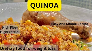 Quinoa | How to cook Easy & simple Quinoa recipe I Healthy and protein Quinoa |quinoa recipe