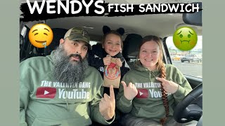 WENDYS/ NEW FISH SANDWICH/ REVIEW