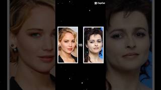 Jennifer Lawrence OR Helena Bonham Carter??🎬🎭🎥#art #movie #actor #feed #shortsfeed #viralvideo #tv