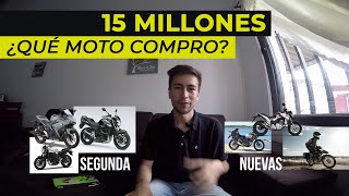 Qué moto COMPRO CON 15 MILLONES?? ($3500 Dólares)  | El Monicho