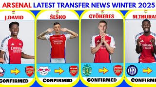 🚨WHO SHOULD ARTETA SIGN IN WINTER?  || ARSENAL LATEST TRANSFER NEWS  WINTER 2025 FT Gyökeres, Sesko🔥