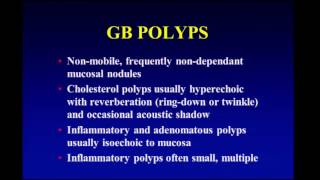 Gallbladder Polyps:  What To Do, When To Do It