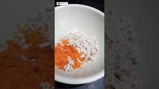 Cooking without fire Episode-2 | Carrot laddu recipe | sweet recipe #food #shorts