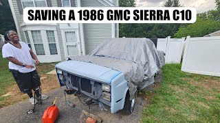 First Start in 5 Years!  1986 GMC Sierra C10 Restoration! #GMC #c10trucks #tpvpro