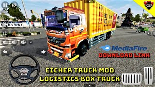 Bus Simulator Indonesia ~ New Truck Mod for BUSSID - Eicher Box Truck - Android Gameplay FHD 722