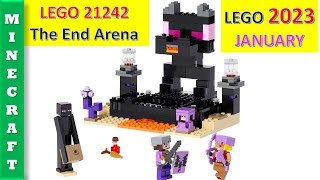 NEW Lego Minecraft 21242 The End Arena