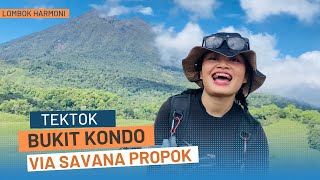 Pendakian ke Kondo via Savana Propok