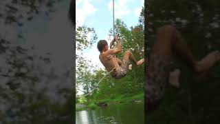 Rope Swings With Strangers #shorts