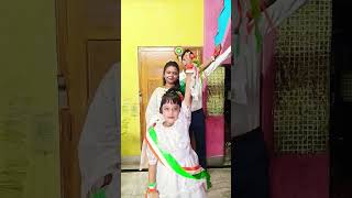 15 August Independence day celebration advance # Avantika and papa maa, "Joy ho"