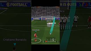 Cristiano Ronaldo Freekick goal 👿#efootball #pes #efootball2024 #shorts