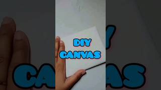 DIY Canvas#shorts#youtubeshorts#diy@craftykhushii