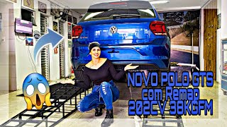 NOVO POLO GTS 1.4 2020 Remapeado