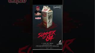 Summer of 84 #summerof84 #fypシ゚viral #fy #strangerthings5 #moviereview #horror #horrorcollector