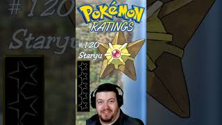 120 Staryu Pokémon Ratings #Shorts