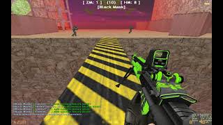 Counter Strike 1.6 - Zombie Escape Mod - Map:ze_jurassickpark3_lg  Black Mask Zombie escape