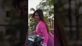 Girl Saplendore bike riding || Girl bike rider Instagram reels viral || princi Sanju 99 bike video