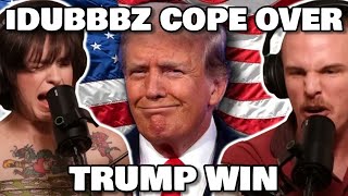 iDUBBBZ & ANISA COPE HARD OVER TRUMP WINNING ELECTION