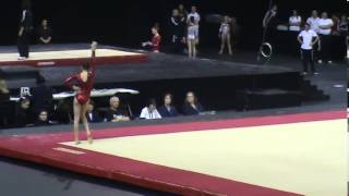 2014 Gymnix Junior Cup Megan Roberts FX