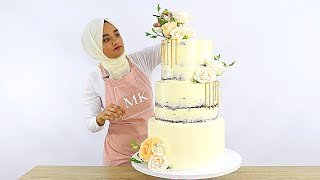 NEW COURSE! HOW TO MAKE A PROFESSIONAL WEDDING CAKE FROM HOME │ CAKES BY MK