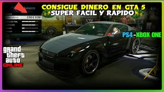 NUEVO TRUCO | SOLO MONEY GLITCH DINERO INFINITO GTA V ONLINE 1.48 | PS4 - XBOX ONE