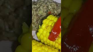 Chicken Rice and Corn #chicken #chickenrecipe #chickenrecipes #foodshorts #foodie #food #hungry