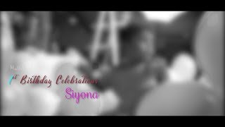 Little Prince Siyona`s 1st Birthday Cinematic Teaser