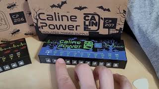 Caline Isolated Pedal Power Supply: CP-205 - CP-206 - CP-207