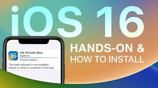 iOS 16: Hands On & How To Install