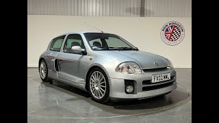 2002 Renaultsport Clio V6 Phase 1 For Sale at Ron Hodgson Specialist Cars