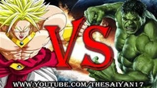 The Incredible Hulk vs Broly