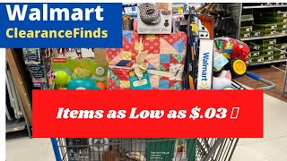 Walmart Hidden Clearance | Come Shop with Me | Items As Low As $.03 🤑