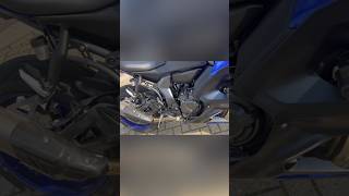 YZF R7 Akrapovic exhaust with cat on VS cat removed