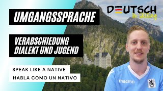 Verabschiedung – Umgangssprache [Deutsch/Sub] | Deutsch im Alltag