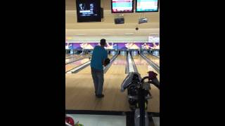 Jason Davis Bowling a 300 Perfect Game Batt Family Fun Center 2015 Ball #2 (Hammer Black Widow)