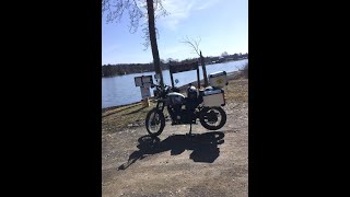 Royal Enfield Himalayan ride to Canadohta Lake in N.W. Pennsylvania . . .