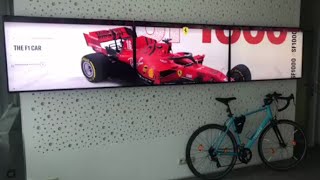 Display Ferrari (Formula 1) Vertical scrolling Website