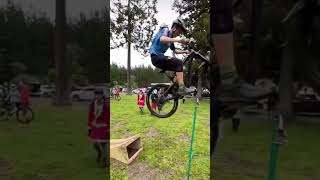 High Jump on a Mountain Bike? #shorts #mtb MTB