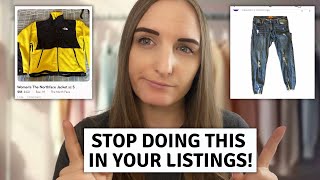 REASONS Your Listings AREN'T Selling + How to Fix Them!