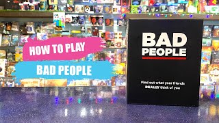 How to Play Bad People | Board Game Rules & Instructions