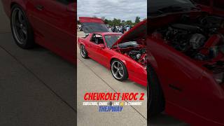 Chevrolet Iroc Z #thejpway #chevrolet #irocz #detroit #motorcity #carshow #shortsvideo #ironman