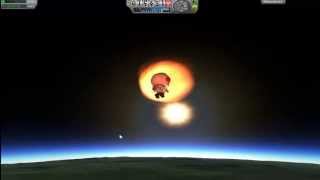 Destroy a planet with kerbals