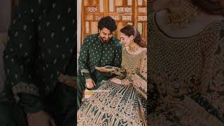 Haniaamir & Zaviyarnoman photoshoot ♥️♥️#haniaamir #mehndi #pakistanidrama #viralshorts #viral