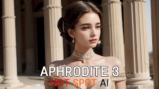 AI Art Lookbook 4K | Богиня Афродита 3 | Показ мод платьев | ИИ Красавица Девушка