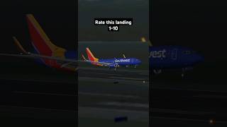 rate this landing#aviation #avgeek #xplanemobile #flightsimulator #landing  #boeing737