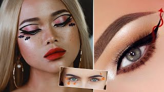 4 ideas de DELINEADOS DE OJOS para Halloween / MAQUILLAJE DE OJOS para Halloween – it’s Me Skay