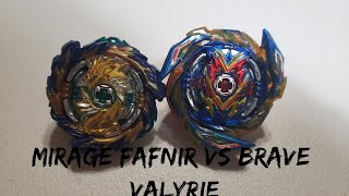 Beyblade Burst Mirage Fafnir Vs Brave Valkyrie